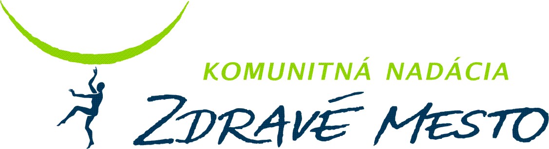 Logo Komunitnej nadácie Zdravé mesto