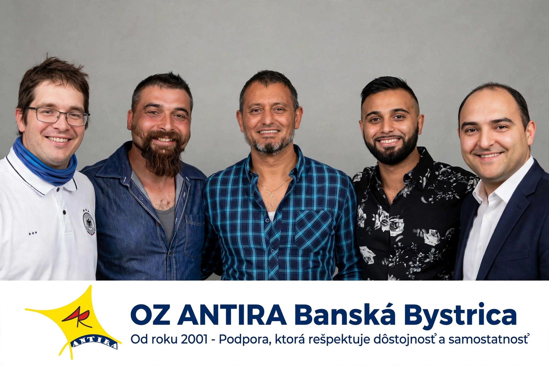 Tím občianskeho združenia ANTIRA Banská Bystrica